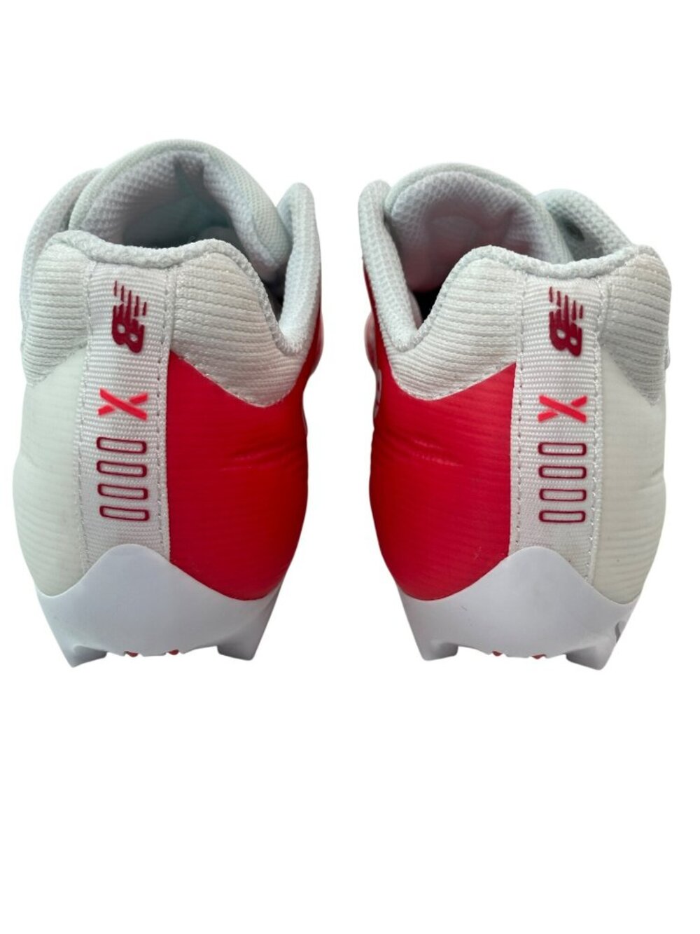New Balance Burn X4 Lacrosse Cleats White / Red Men's Size 6.5 NWOT - Picture 5 of 9